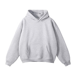 Wholesale Men's Clothing Hoodies Sweatshirts Custom Logo Top Quality Cotton French Terry Pullover Hoodie for Men